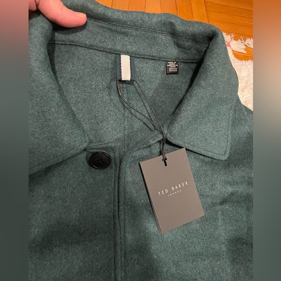 Ted Baker Wool Blend Jacket, Size 3 - Picture 3 of 3